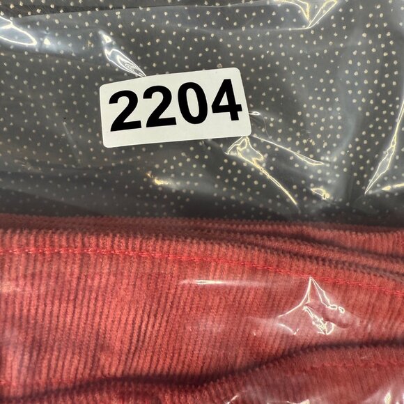 Old Navy Women’s Pants sz 18 Higher Rise Flare Corduroy Spice Girl Orange/Pink - Picture 11 of 11